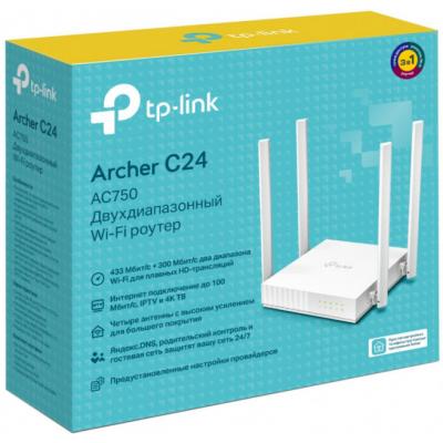 Роутер TP-Link ARCHER C24 AC750